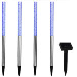 4x plug-in luce solare a LED - immagine 2