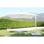 OMBRELLONE CON LED 3 X 4 PITAGORA BIANCO TELO BIANCO — altra vista