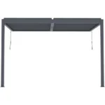 Windsor – pergola bioclimatica addossata 3 x 4 m con LED