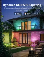 Govee Outdoor Spotlights 2 – faretti da giardino, confezione da 4 – dettaglio