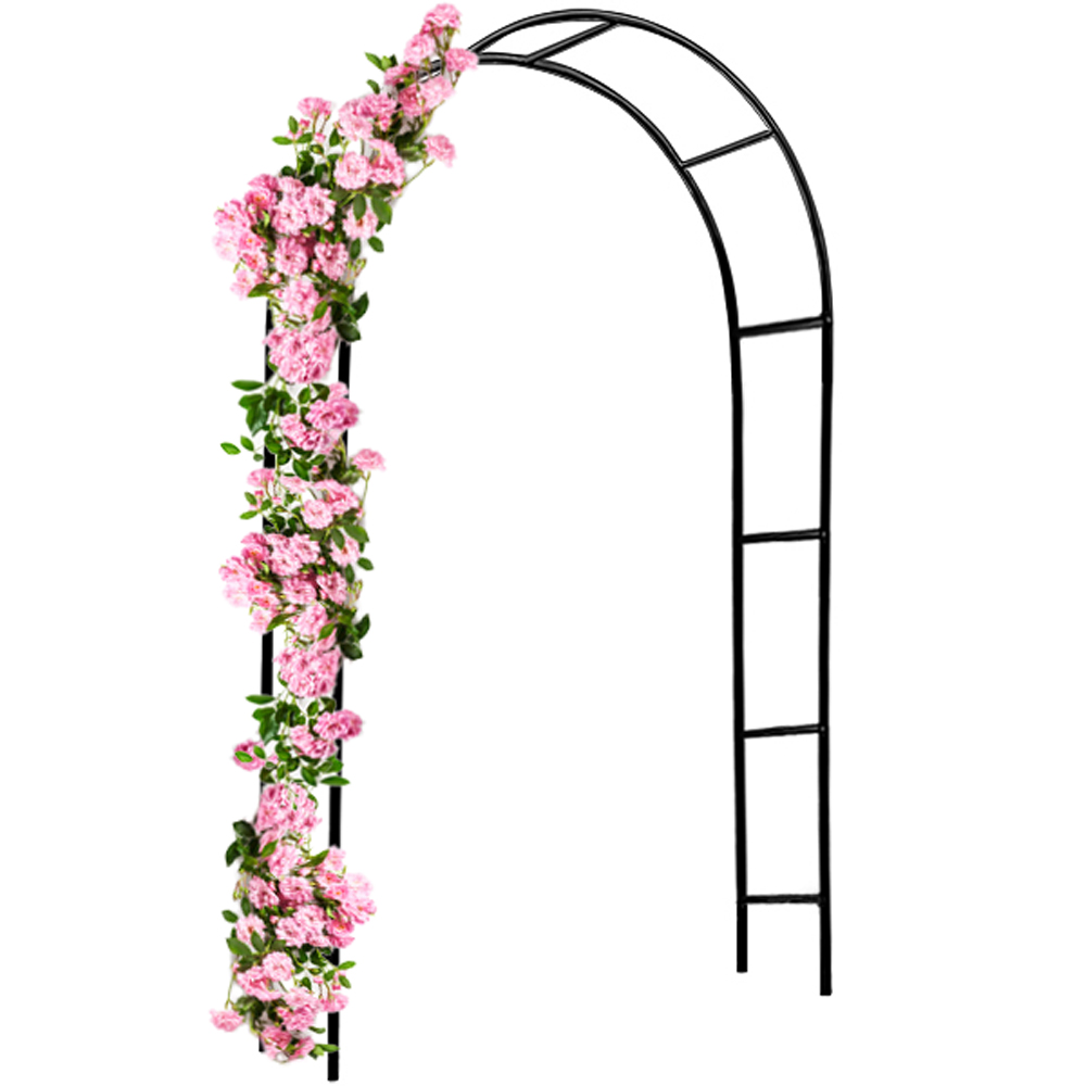 19b6adaf08af418bc5ca405795772158_a-de-101492g1.jpg Arco per rose metallo nero 240x140x37cm - immagine 1