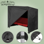 Copertura dondolo Hollywood antracite 185x117x170/150cm - immagine 3