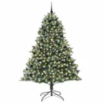 Albero di Natale 240 cm con 300 LED &mdash; per esterno riparato &mdash; altra vista