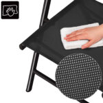 Set 2x Sedie da giardino Bern antracite - immagine 3