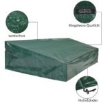 Copertura mobili da giardino Verde 197x68x32/62cm - immagine 3