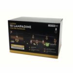 DICTROLUX - Catena Luminosa 10 lampadine con 100 microled da esterno 4,5 metri - immagine 3
