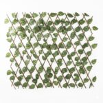 VESTIAMO CASA GIARDINO - Siepe Artificiale Estensibile con foglie di Epipremnum Aureum Verde h100x190 cm