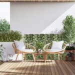 VESTIAMO CASA GIARDINO - Siepe Artificiale Estensibile con foglie di Epipremnum Aureum Verde h100x190 cm - immagine 5