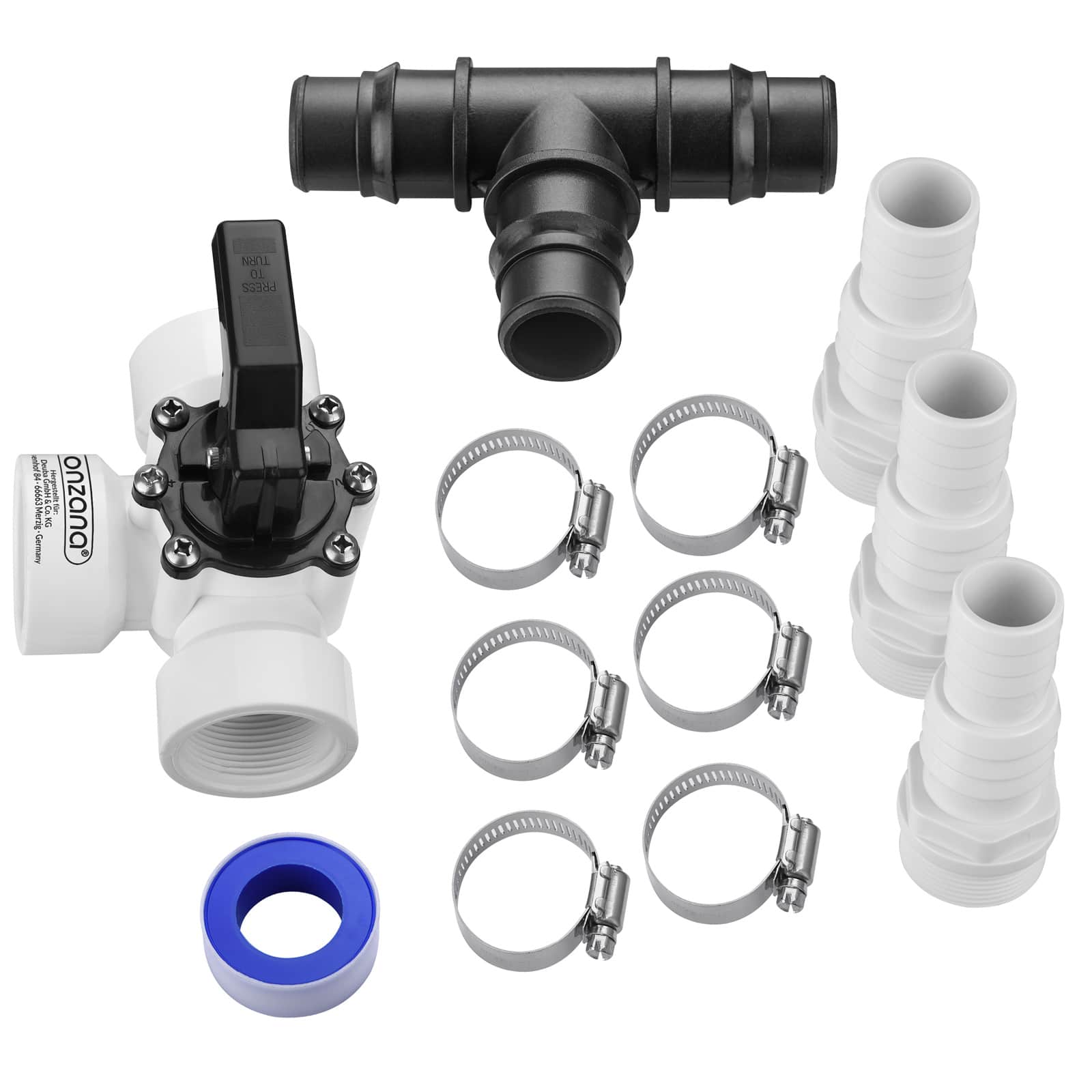 597a2a349cb784a9cbee7ae140ecc9c8_de-108749d-2-1-1.jpg Bypass Set 12 pz Adattatore per Piscina - immagine 1