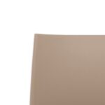 VESTIAMO CASA GIARDINO - Sedia da giardino in Polipropilene Tortora con Protezione UV - h78,5x49x38 cm - immagine 6