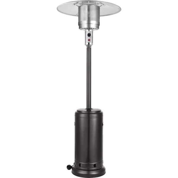 DICTROLUX - Stufa a Gas esterno Fungo Riscaldante Nero 15 Kw