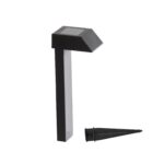 DICTROLUX - Lampada Solare Led da giardino con picchetto h30 cm