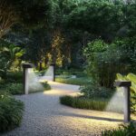 DICTROLUX - Lampada Solare Led da giardino con picchetto h30 cm - immagine 2