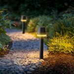DICTROLUX - Lampada Solare Led da giardino con picchetto h46,3 cm - immagine 2