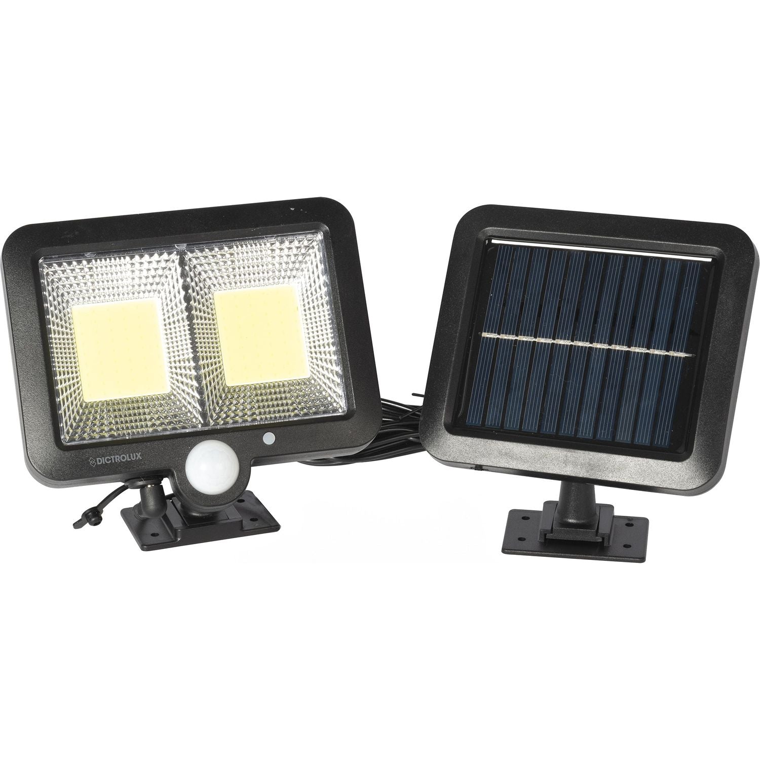 622061_2.jpg DICTROLUX - Faro Solare LED Luce Fredda con Sensore di Movimento 1,2 Watt - immagine 1