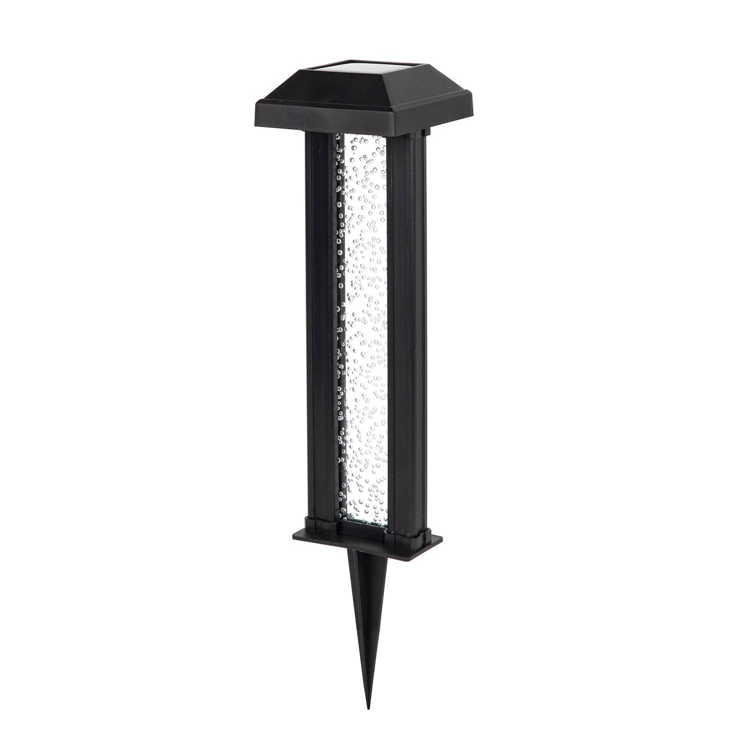 622710-01.jpg DICTROLUX - Lampada Solare Led da giardino Luce Calda - h30,5x7,5x7,5 cm - immagine 1