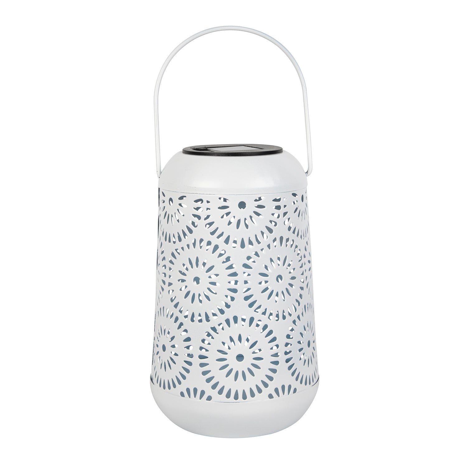 622723-01.jpg DICTROLUX - Lanterna Solare Led da giardino Decorativa Luce Calda - h18 cm diametro 11 cm - immagine 1