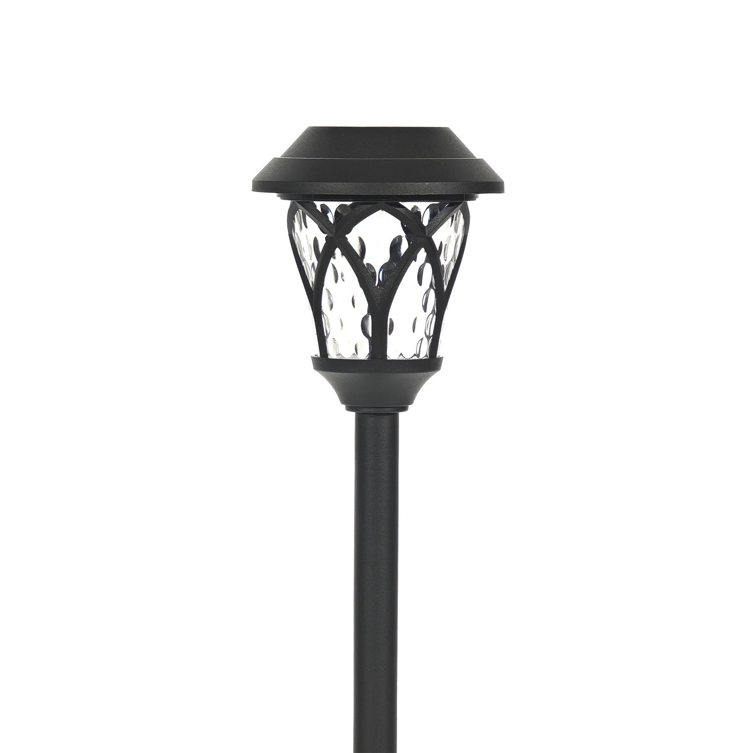 623018-01.jpg DICTROLUX - Lampada Solare Led da giardino in Plastica Luce Calda - h41 cm diametro 11,5 cm - immagine 1