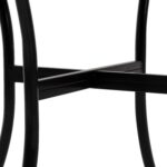 VESTIAMO CASA - Tavolo Tondo in metallo nero con top maioliche - h75 cm diametro 90 cm - immagine 3