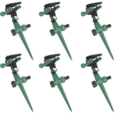 6x Spruzzatore ad impulso per il Sistema di innaffiatura da giardino