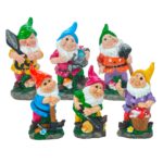 GT - Statua da giardino Gnomo - h28x14x12 cm