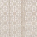 VESTIAMO CASA GIARDINO - Set giardino Bistrot Tavolo rotondo 70 cm e 2 sedie pieghevoli in metallo Bianco Design Liberty - immagine 6