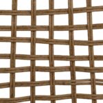 VESTIAMO CASA GIARDINO - Set da giardino Tavolo con 2 Sedie in Metallo e Rattan - immagine 8