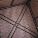 Salotto da giardino16 pz crema- marrone polyrattan - immagine 3