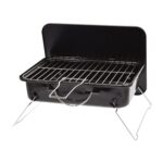 GUSTO CASA - Barbecue Richiudibile Nero h17x40x27 cm