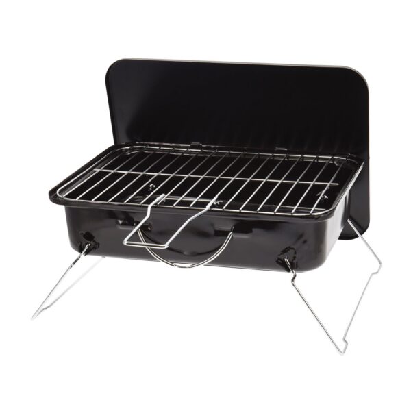 GUSTO CASA - Barbecue Richiudibile Nero h17x40x27 cm