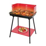 GUSTO CASA - Barbecue Rosso e Nero h82x58x38 cm - immagine 2