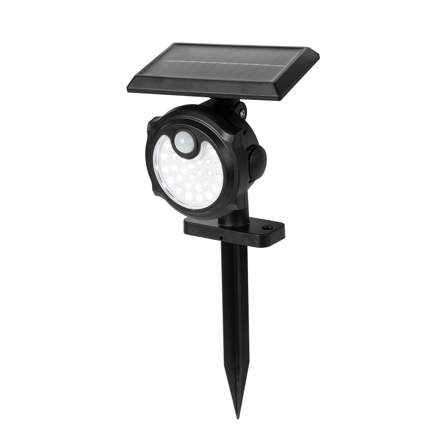 746403-01.jpg DICTROLUX - Faretto Solare Led da giardino Luce Fredda 5W con Sensore di Movimento - immagine 1