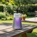 DICTROLUX - Lampada Antizanzare USB 2 in 1 - h12,5 cm diametro 9 cm - immagine 2