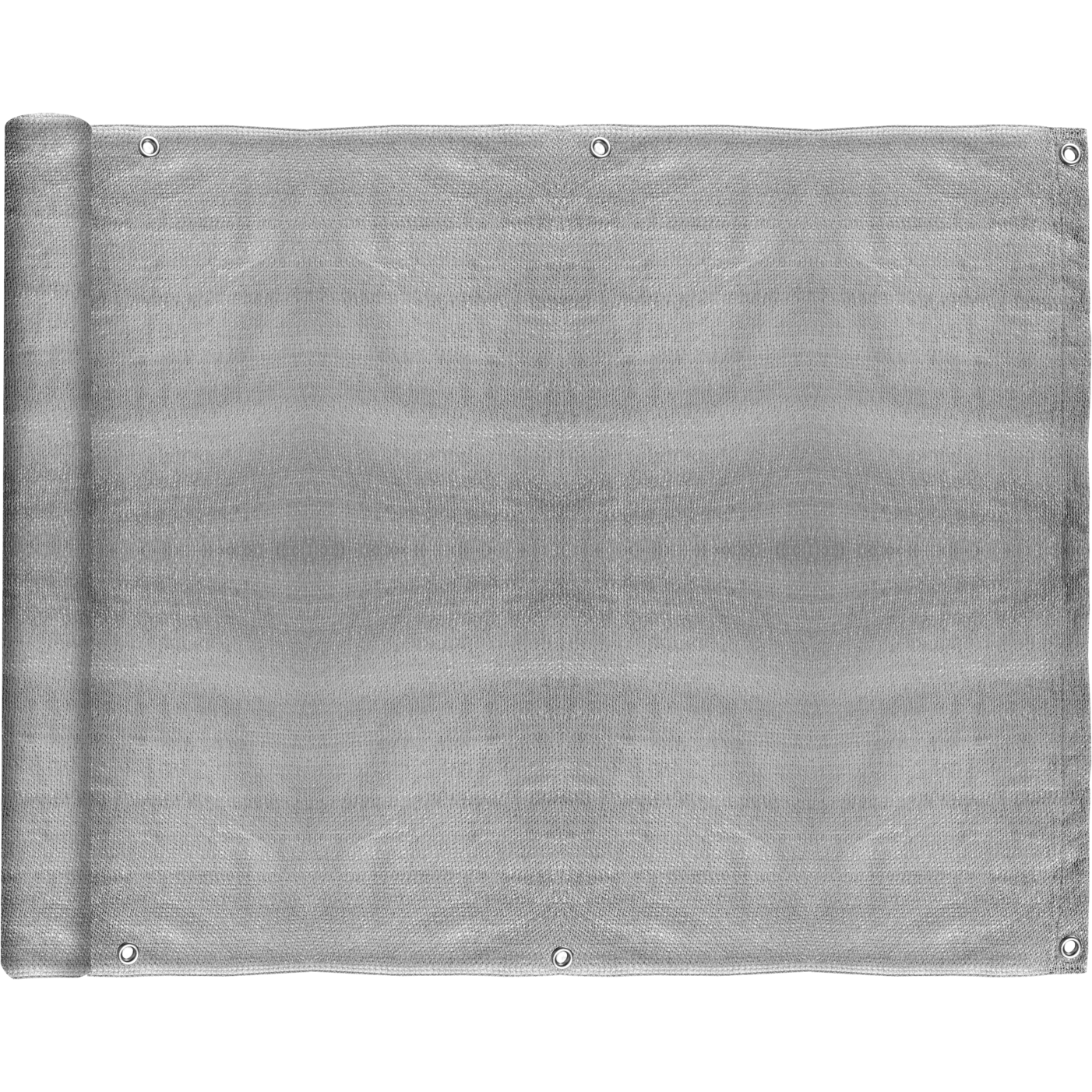 747652rotolo.png VESTIAMO CASA - Telo frangivista grigio per balcone e ringhiera h85x500 cm - immagine 1