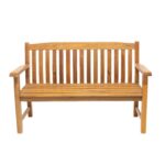 VESTIAMO CASA GIARDINO - Panchina da Giardino in Legno di Acacia - h90x140x63,5 cm - immagine 3