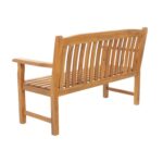 VESTIAMO CASA GIARDINO - Panchina da Giardino in Legno di Acacia - h90x140x63,5 cm - immagine 5