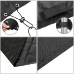 Copertura dondolo Hollywood antracite 185x117x170/150cm - immagine 4