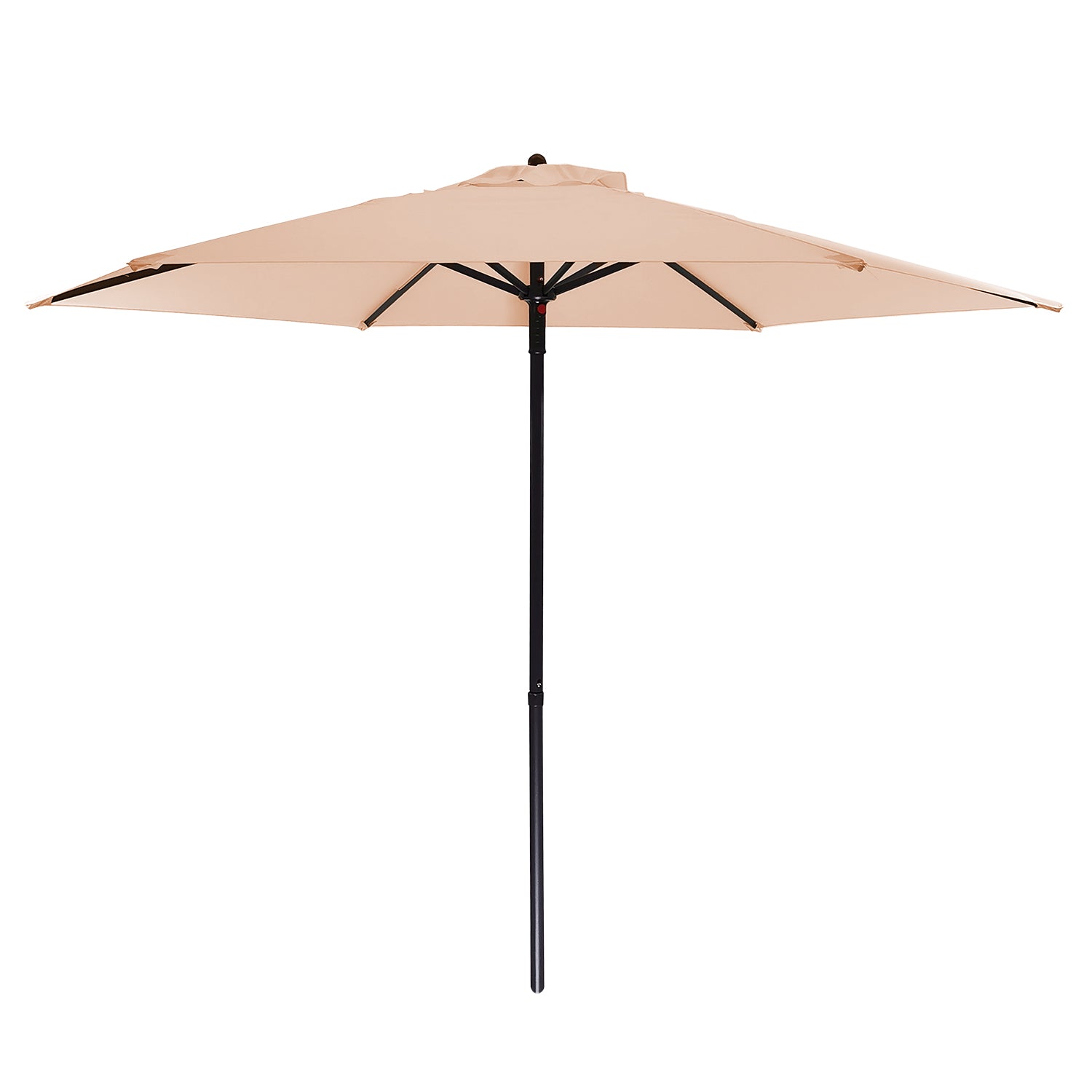 779805-01.jpg VESTIAMO CASA GIARDINO - Ombrellone da giardino in Acciaio Tessuto Camel Idrorepellente - h217 cm diametro 230 cm - immagine 1