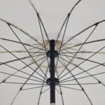 VESTIAMO CASA MARE - Ombrellone Mare Pagoda con Snodo e Manovella h290 cm diametro 270 cm - immagine 3