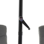 VESTIAMO CASA GIARDINO - Set Tavolo da Giardino 6 Sedie con Ombrellone Grigio - immagine 6
