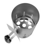 GUSTO CASA - Starter per Barbecue in Acciaio Zincato h27,5 cm diametro 17 cm - Accensione Rapida Carboni - immagine 3