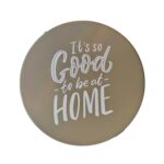 VESTIAMO CASA GIARDINO - Set giardino Bistrot Tavolo con 2 Sedie in metallo Tortora - ''It's so good to be at Home'' - immagine 3