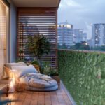 VESTIAMO CASA GIARDINO - Siepe Artificiale con Foglie h100x300 cm - immagine 3