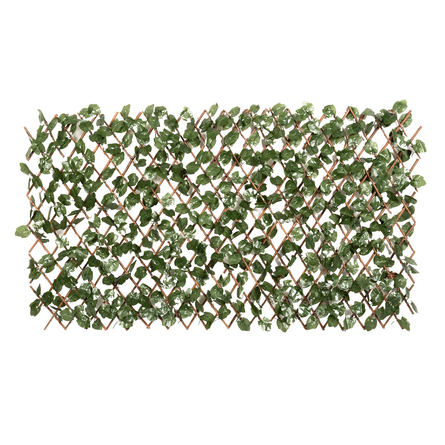 796101-01.jpg VESTIAMO CASA GIARDINO - Siepe Artificiale Estensibile con Foglie di Acero h90x180 cm - immagine 1