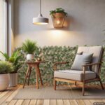 VESTIAMO CASA GIARDINO - Siepe Artificiale Estensibile con Foglie di Acero h90x180 cm - immagine 2