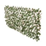 VESTIAMO CASA GIARDINO - Siepe Artificiale Estensibile con Foglie di Acero h90x180 cm - immagine 4