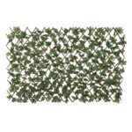 VESTIAMO CASA GIARDINO - Siepe Artificiale Estensibile con Foglie h90x180 cm