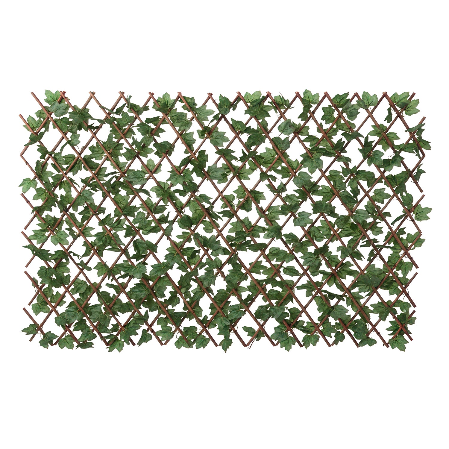 796102-01.jpg VESTIAMO CASA GIARDINO - Siepe Artificiale Estensibile con Foglie h90x180 cm - immagine 1