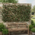 VESTIAMO CASA GIARDINO - Siepe Artificiale Estensibile con Foglie h90x180 cm - immagine 2