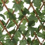 VESTIAMO CASA GIARDINO - Siepe Artificiale Estensibile con Foglie h90x180 cm - immagine 3